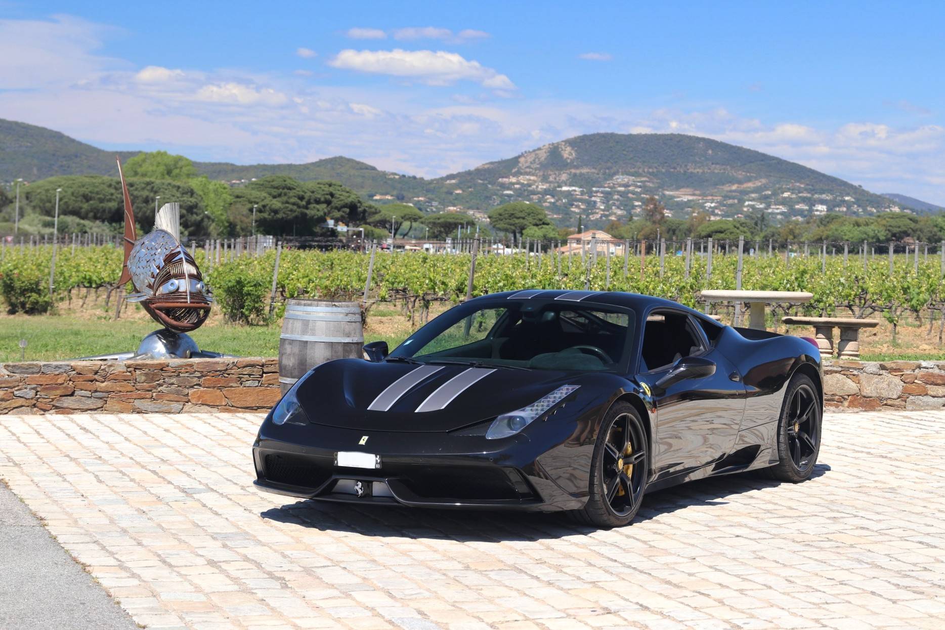 FERRARI 4558 SPECIALE A VENDRE CASSIS