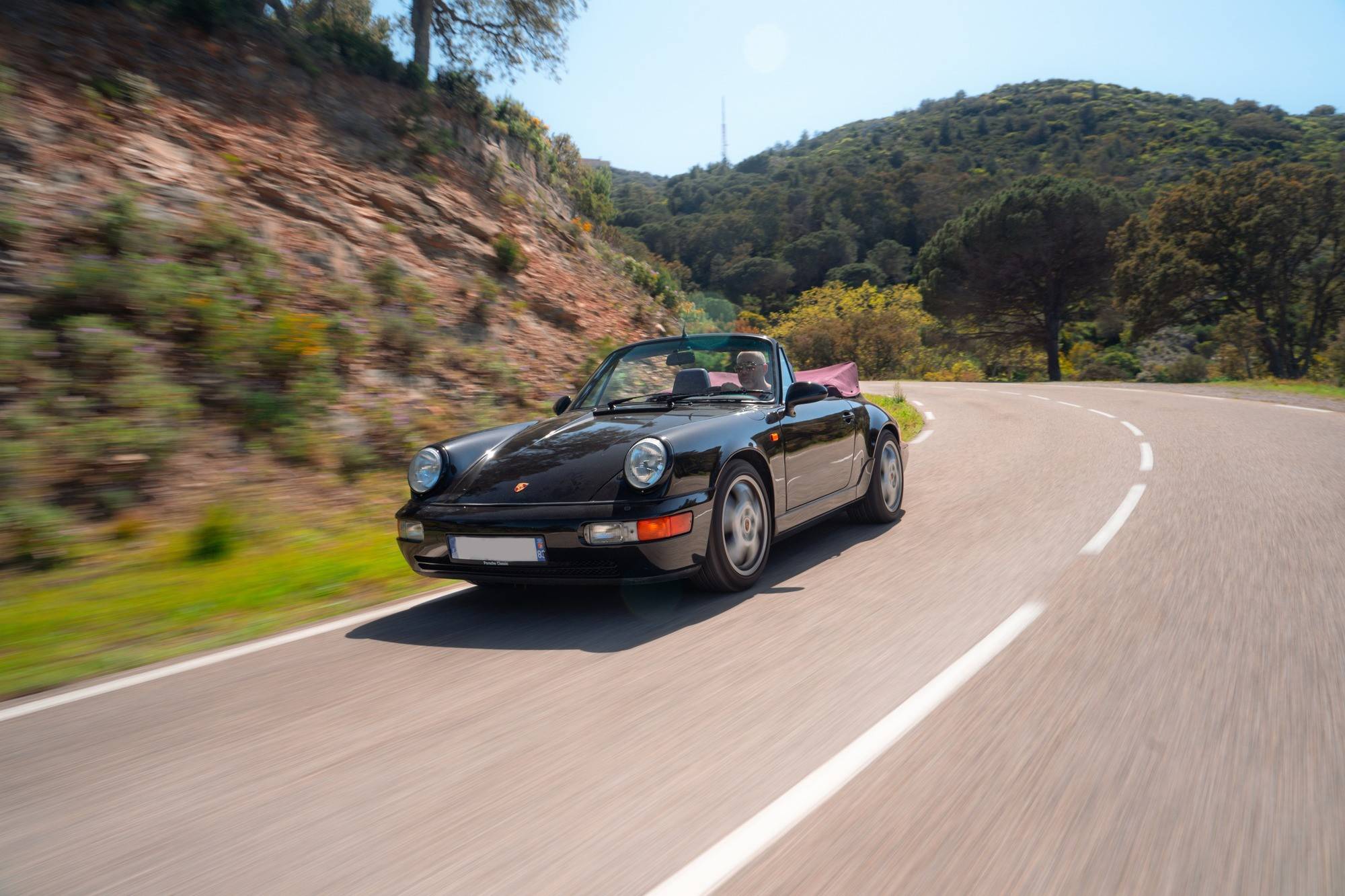 porsche 964 c2 cabriolet boite meca a vendre biarritz