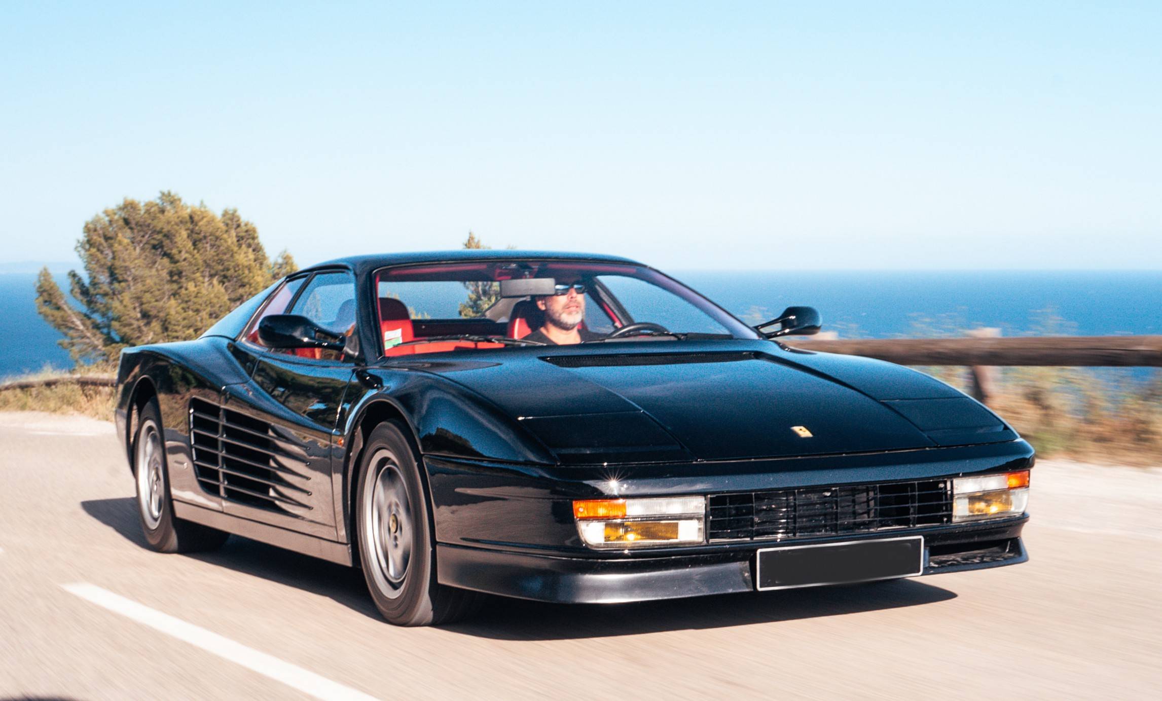 TESTAROSSA NOIR A VENDRE CANNES