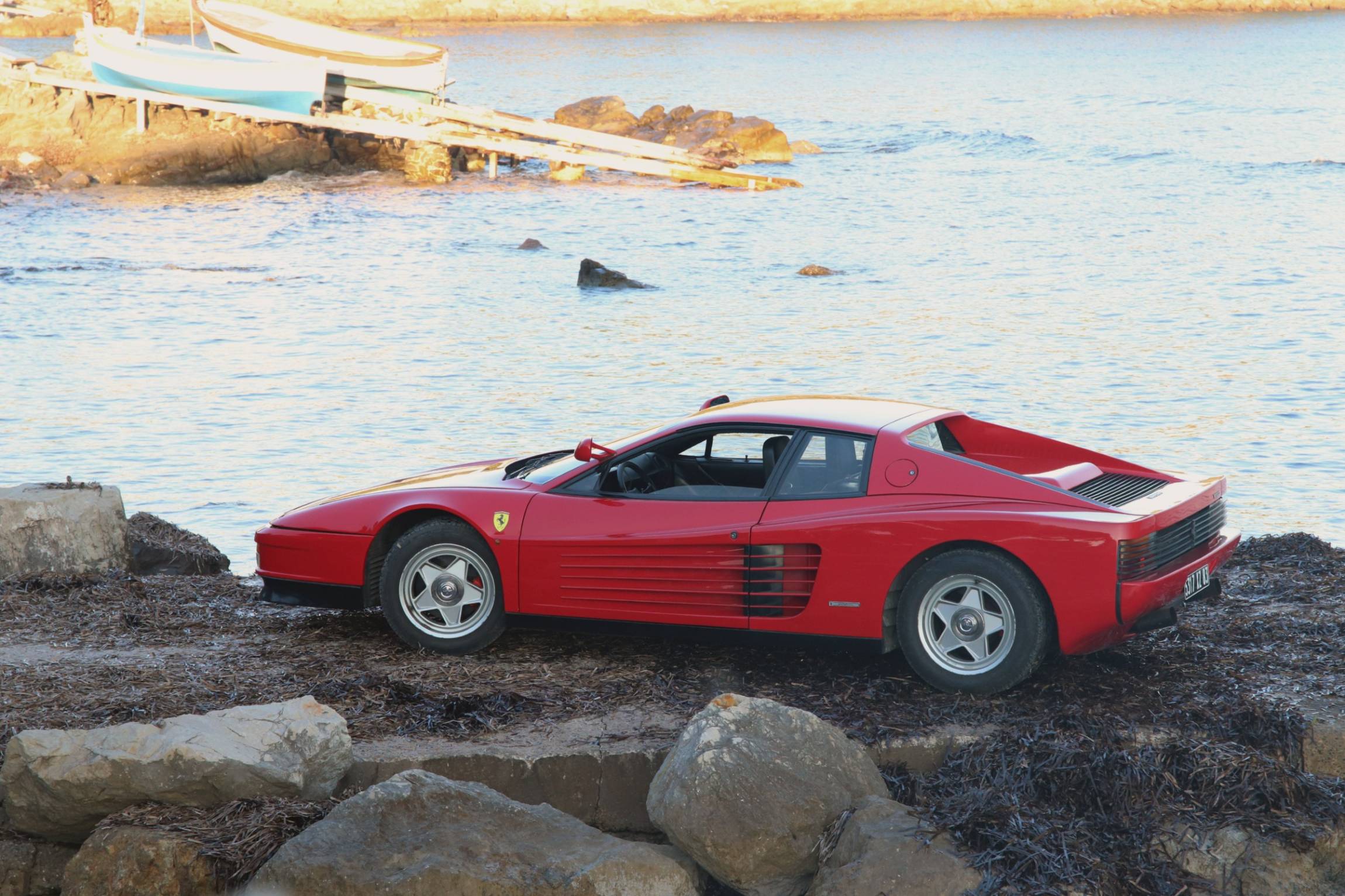 FERRARI TESTAROSSA MONOSPECCHIO A VENDRE BORDEAUX