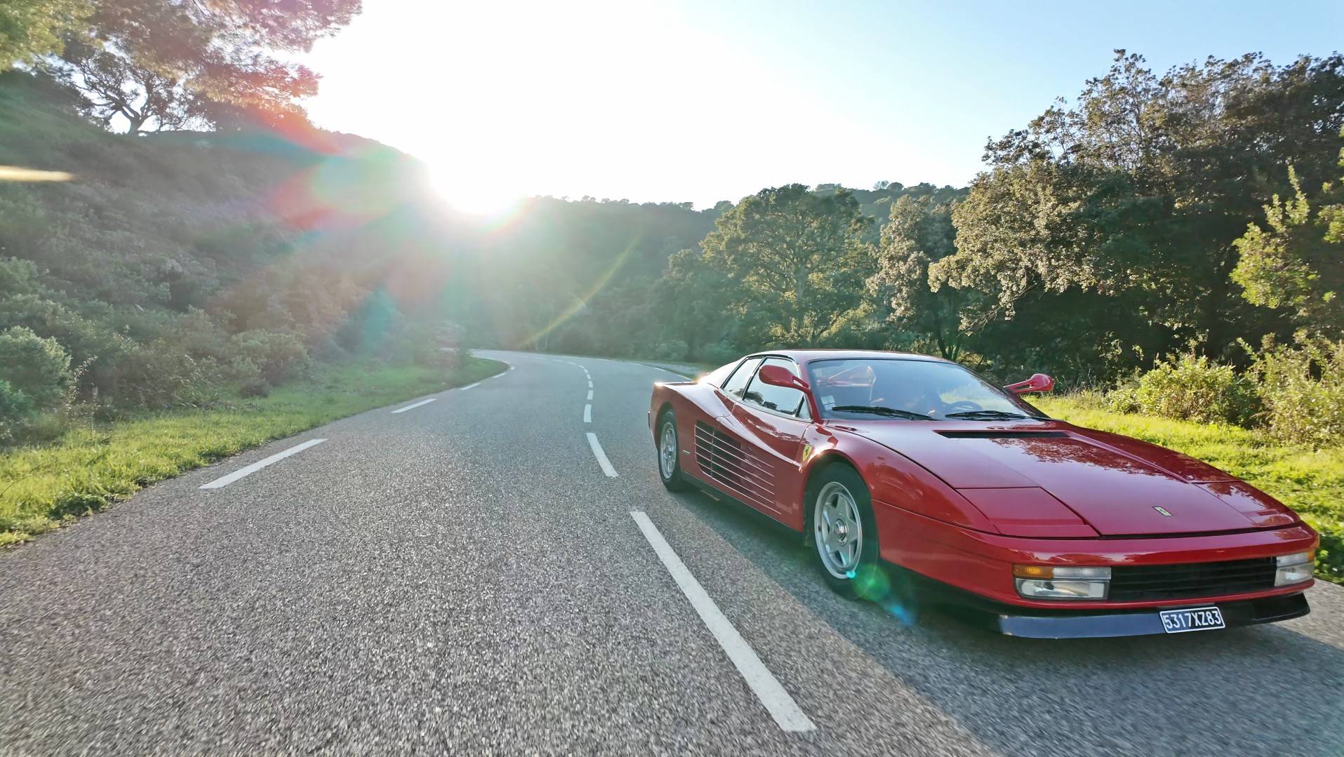 FERRARI TESTAROSSA MONOSPECCHIO FOR SALE LOS ANGELES