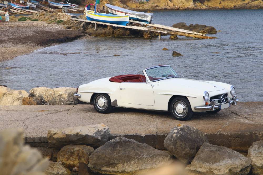 mercedes 190 sl a vendre toulon