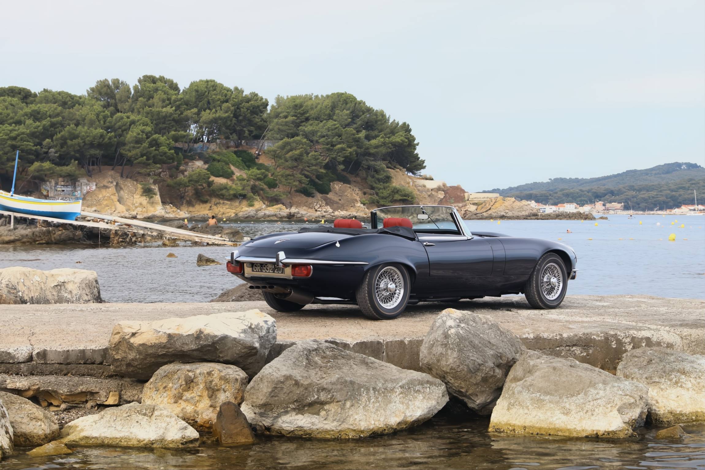 JAGUAR TYPE E V12 BOITE MECA A VENDRE CANNES